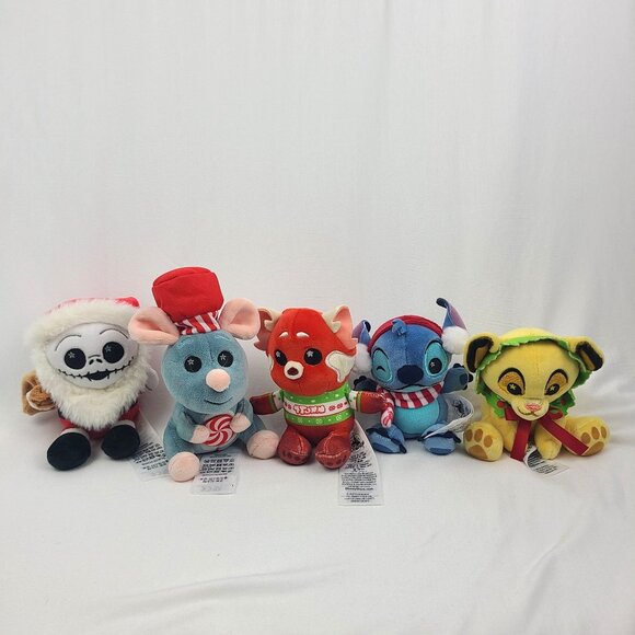 Disney Parks Wishables Plush Advent Calendar 2024 Red Simba Jack Stitch Remy - Picture 1 of 9